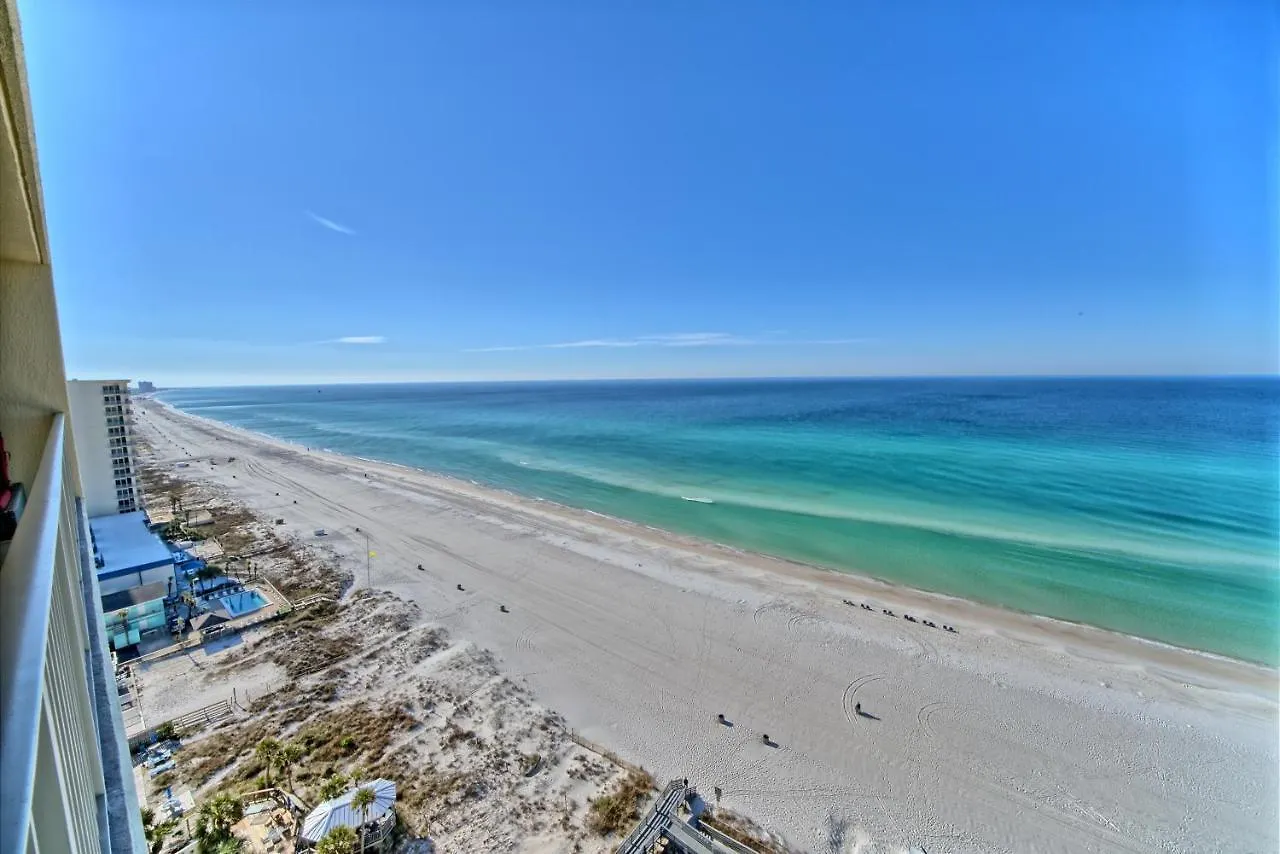 Cozy Oceanfront Condo With Beachside Pool - Unit 1602 Panama City Beach